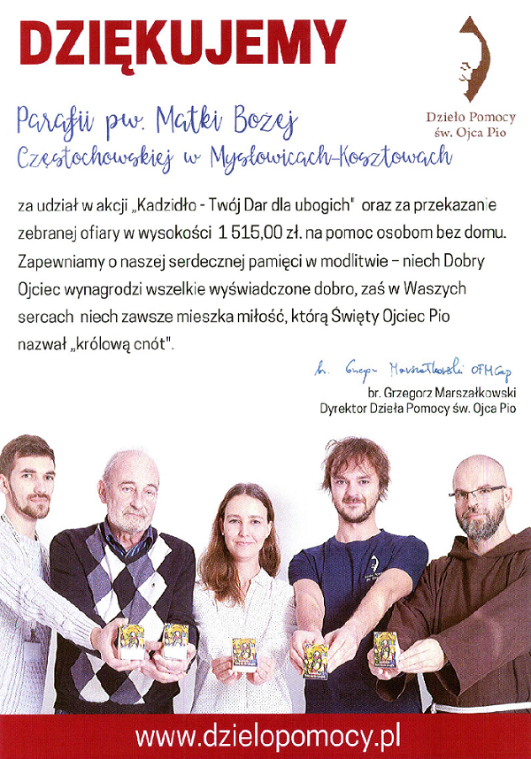 kadzidło parafia